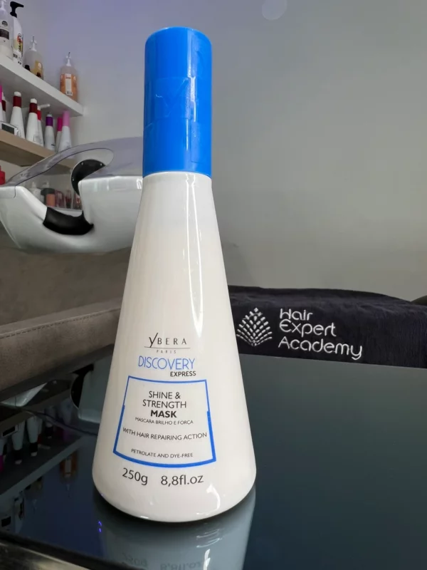 Shine and Strength Mask Ybera Paris Discovery Express, soin capillaire réparateur. www.hairexpertacademy.com